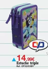 Estuche Triple