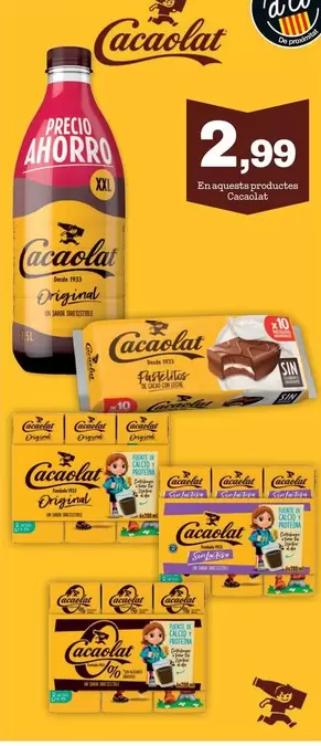 Cacaolat - En Aquests Productes 