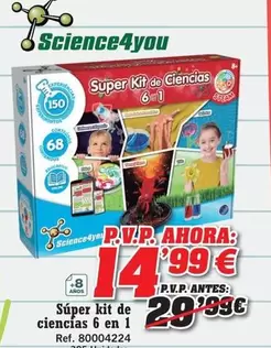 Super Kit De Ciencias 6 En 1