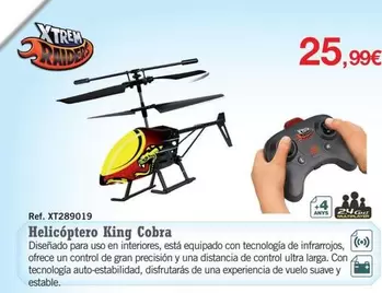 Xtrem Raiders - Helicóptero King Cobra