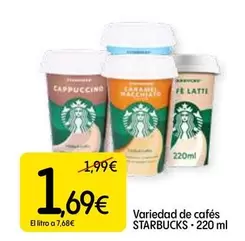 Starbucks - Variedad De Cafés