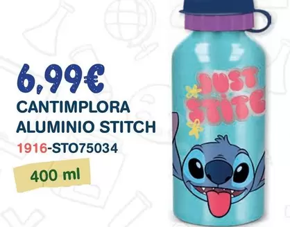 Stitch - Cantimplora Aluminio