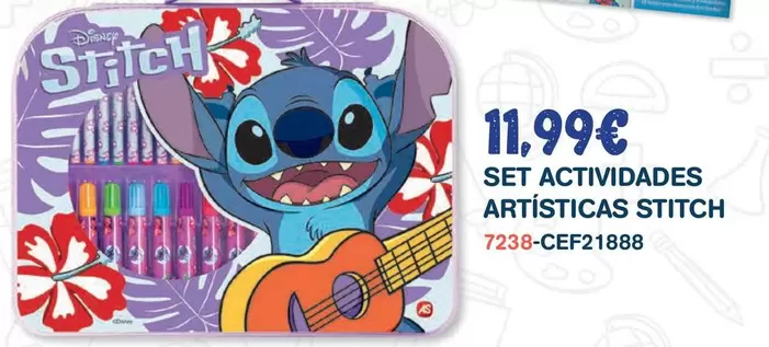 Disney - Set Actividades Artisticas Stitch