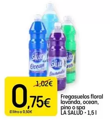 La Salud - Fregasuelos Floral Lavanda/ Ocean/ Pino O Spa