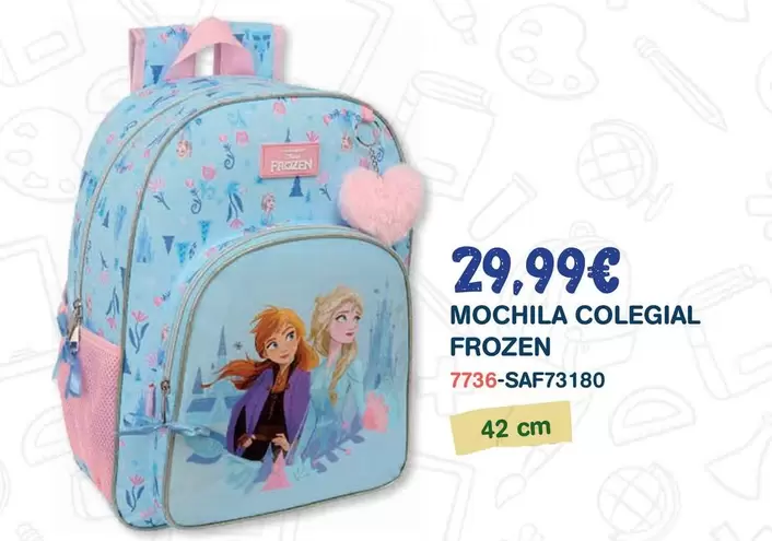 Mochila Colegial Frozen