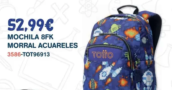 Totto - Mochila 8fk Morral Acuareles