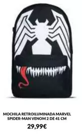 Marvel - Mochila Retroiluminada  Spider-Man Venom 2 De 41 Cm