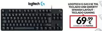Logitech - G4413 Se Tkl Teclado Uso Qwerry Spanish Layout- Teclado Gaming