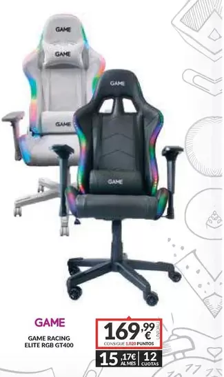 Game -  Elite R16 GT600