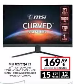 MSI - G27cq4 E2