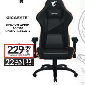 Gigabyte -  AOrus AGC310 Negro-Naranja