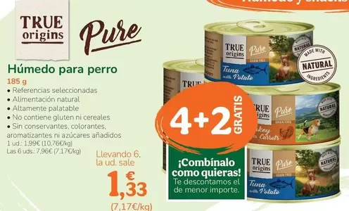 True Origins - Humedo Para Perro
