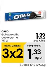Oreo - Galleta Rodillo Doble Crema