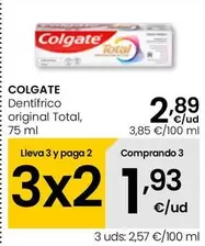 Colgate - Dentifrico Original Total