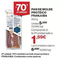 Franjuba - Pan De Molde Proteico