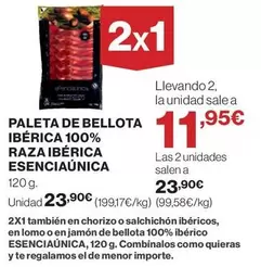ESENCIA ÚNICA COVAP - Paleta De Bellota Ibérica 100% Raza Ibérica