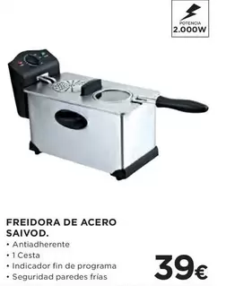 Saivod - Freidora De Acero