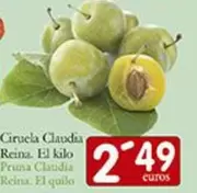 Ciruela Claudia Reina