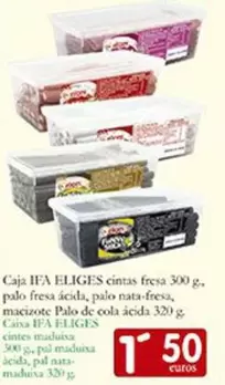 Ifa Eliges - Caja Cintas Fresa
