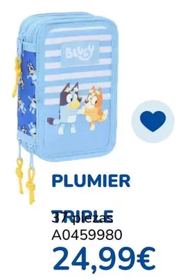 Bluey - Plumier Triple