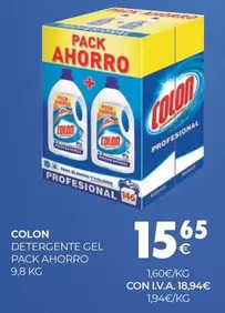 Colon -  Detergente Gel Pack Ahorro