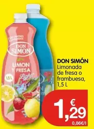 Don Simón - Limonada De Fresa O Frambuesa