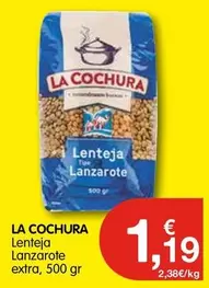 La cochura - Lentejas Lanzarote Extra