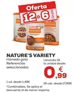 Nature's Variety - Humedo Gato Referencias Seleccionadas