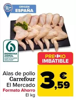 Carrefour El Mercado - Alas De Pollo 