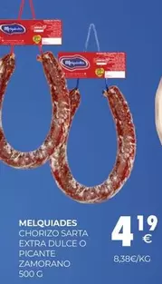 Melquiades - Chorizo Sarta Extra Dulce O Picante