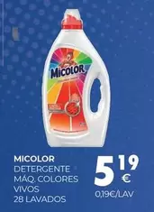 Micolor - Detergente Mãq Colores Vivos