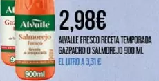 Alvalle - Fresco Receta Temporada Gazpacho O Salmorejo