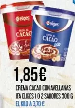 eliges - Crema Cacao Con Avellanas