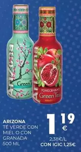 Arizona - Te Verde Con Miel O Con Granada