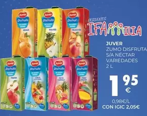 Juver - Zumo Disfruta S/a Nectar