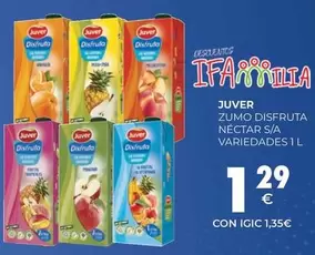 Juver - Zumo Disfruta Nectar S/a Variedades