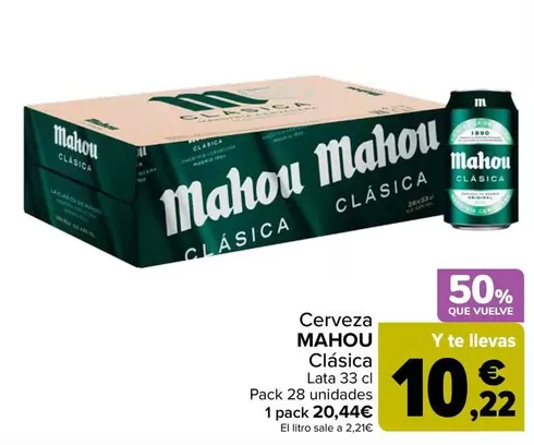 Mahou - Cerveza Clasica