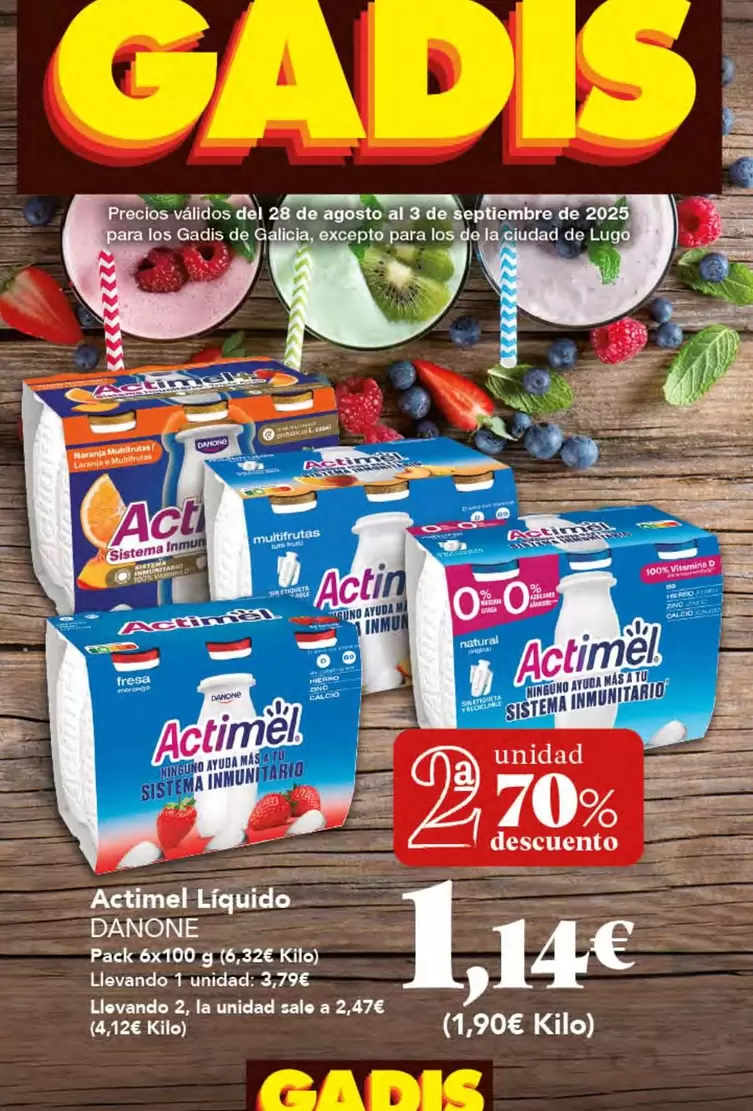 Danone - Actimel Liquido