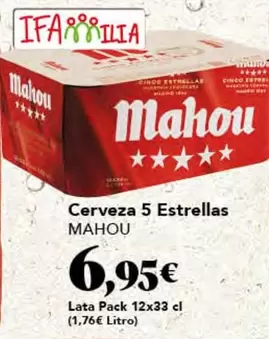 Mahou - Cerveza 5 Estrellas