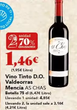 As Chas - Vino Tinto D.o. Valdeorras