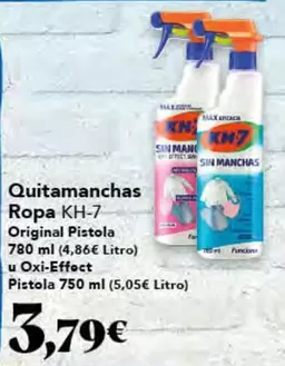 KH-7 - Quitamanchas Ropa