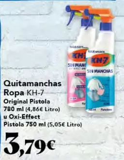 KH-7 - Quitamanchas Ropa