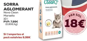 Nova Clean - Lecho Aglomerante