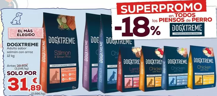 Dogxtreme - Adulto Sabor Salmon Con Arroz