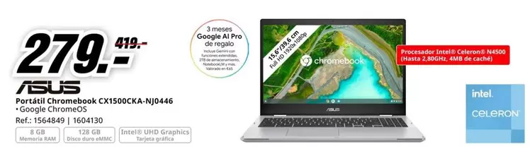 Asus - Porçall Cremosido Ck150cx4kq46