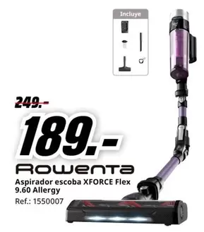 Rowenta - Aspirador Escoba Xforce Flex 9.60 Allergy
