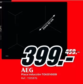 AEG - Placa Inducción To63iv001b