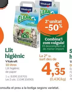 Vitakraft - Lecho Higienico