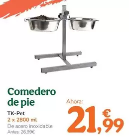 Tk-Pet - Comedero De Pie