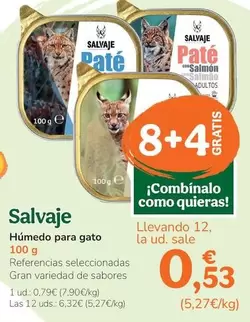 Salvaje - Húmedo Para Gato